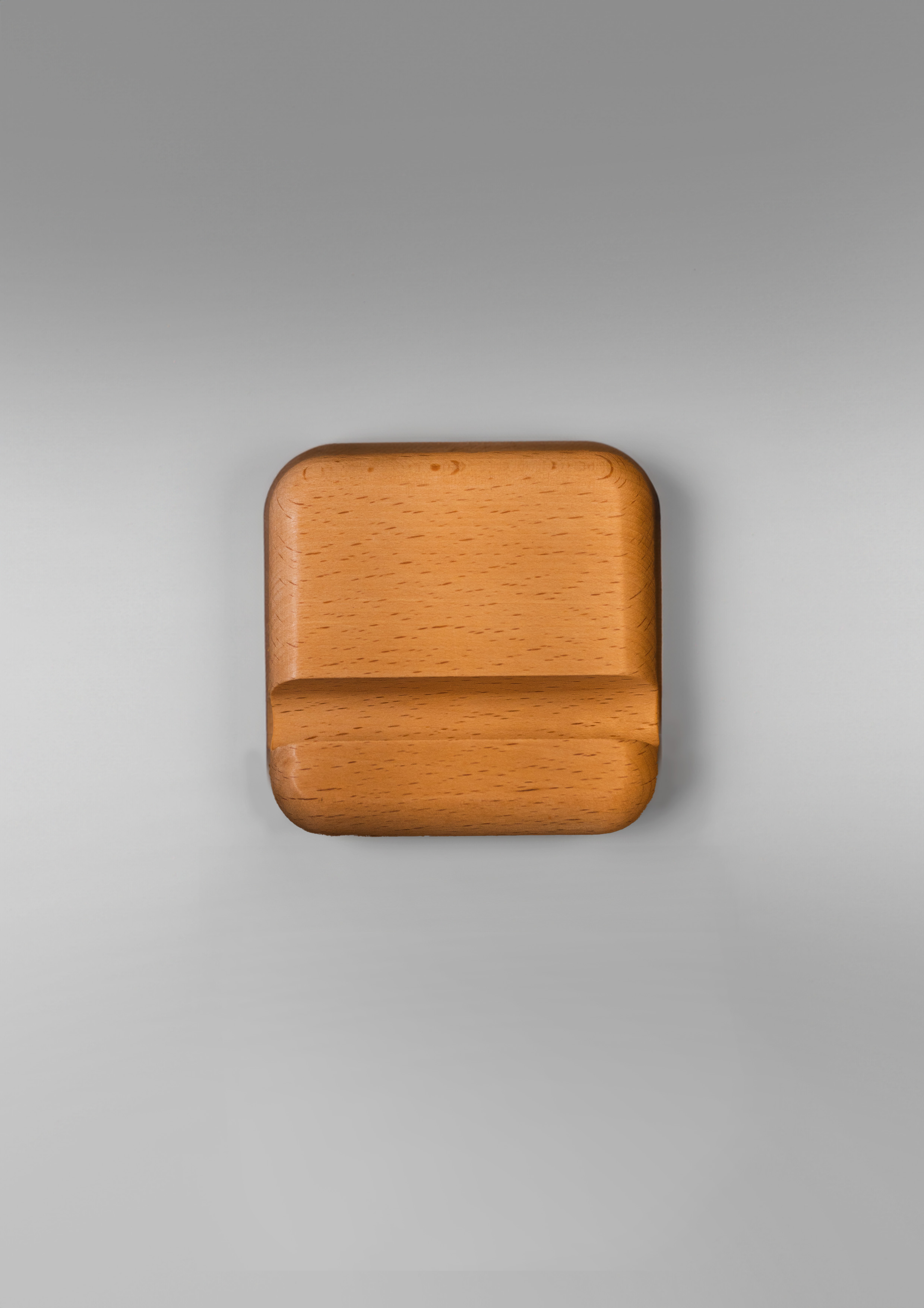 PAL Stand Wood Desktop Component Front View